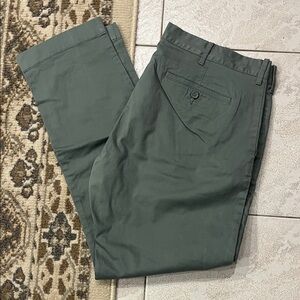 J. Crew Men's Green Chinos